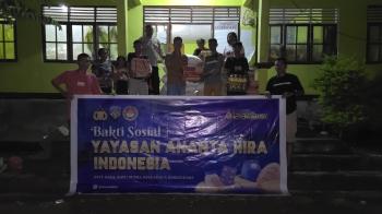 Bantuan Sosial Untuk Pengungsi Di Posko Pengungsian Bokang, Kec. Titihena, Kab. Flores Timur.