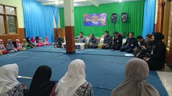 Bantuan Sosial Yayasan Ananta Hira dengan Sespimmen Sespim Lemdiklat Polri di PONDOK PESANTREN AL- KAUTSAR