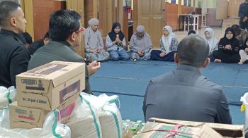 Bantuan Sosial Yayasan Ananta Hira dengan Sespimmen Sespim Lemdiklat Polri di PONDOK PESANTREN AL- KAUTSAR