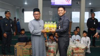 Bantuan Sosial Yayasan Ananta Hira dengan Sespimmen Sespim Lemdiklat Polri di Pondok Pesantren Baitul Jannah