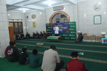 Bantuan Sosial Yayasan Ananta Hira dengan Sespimmen Sespim Lemdiklat Polri di Pondok Pesantren Tafrihul Fuadi
