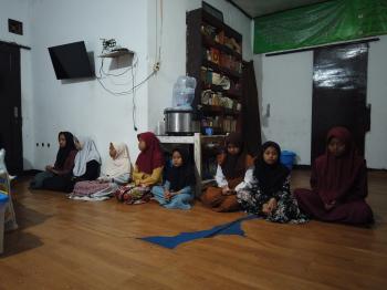 Bantuan Sosial Yayasan Ananta Hira dengan Sespimmen Sespim Lemdiklat Polri Di Pondok Pesantren Tunas Bangsa