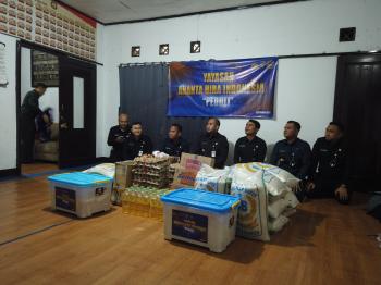 Bantuan Sosial Yayasan Ananta Hira dengan Sespimmen Sespim Lemdiklat Polri Di Pondok Pesantren Tunas Bangsa